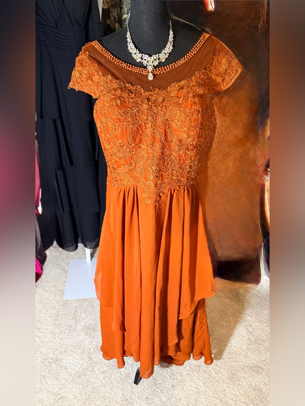 Burnt Orange Sz 16 Women's